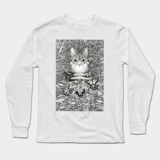 Hidden cat / Le chat caché NB Long Sleeve T-Shirt